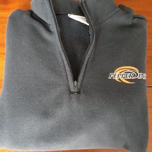 Navy Pepperdine 3/4 zip sweatshirt